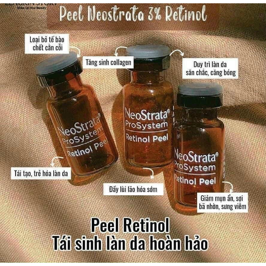Peel da tẩy tế bào chết NeoStrata Retinol sáng da, căng bóng, se khít lỗ chân lông 1.5ml