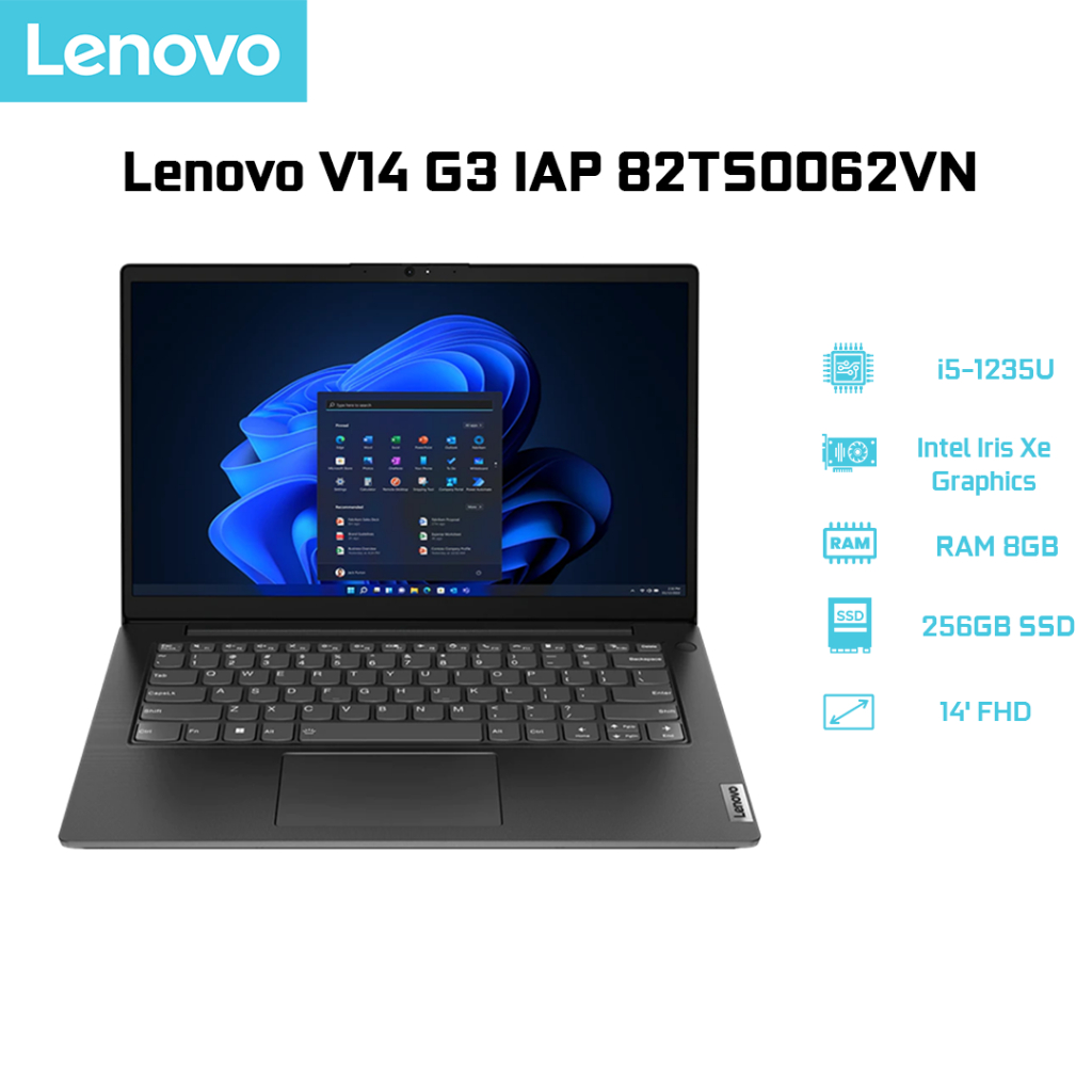 Laptop Lenovo V14 G3 IAP (82TS0062VN) (i5-1235U | 8GB | 256GB | 14")