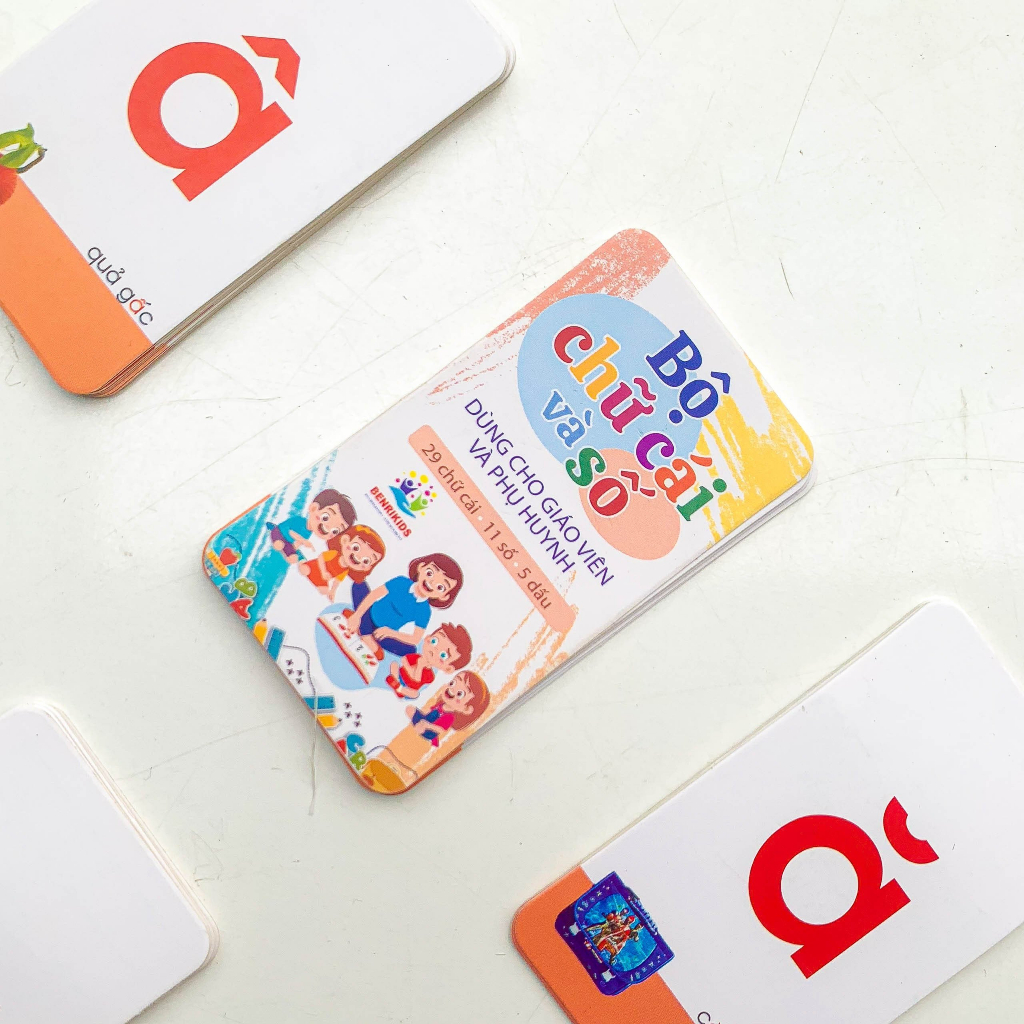 Đồ Chơi Thẻ Học Thông Minh Flashcard Benrikids Giúp Bé Làm Quen Chữ Cái Và Số Đếm