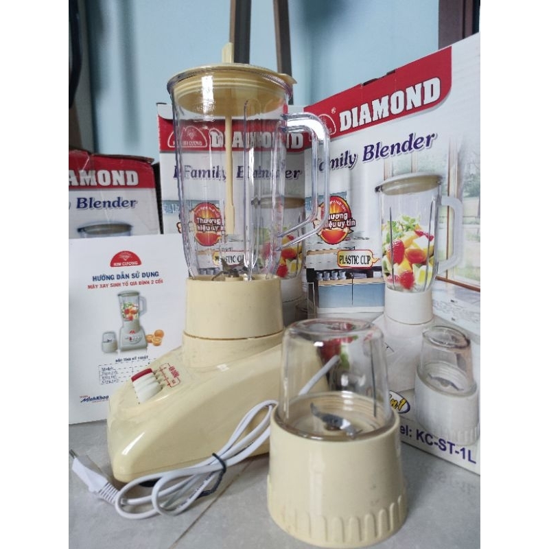 MÁY XAY SINH TỐ CHÍNH HÃNG KIM CƯƠNG - CÔNG NGHỆ NHẬT BẢN