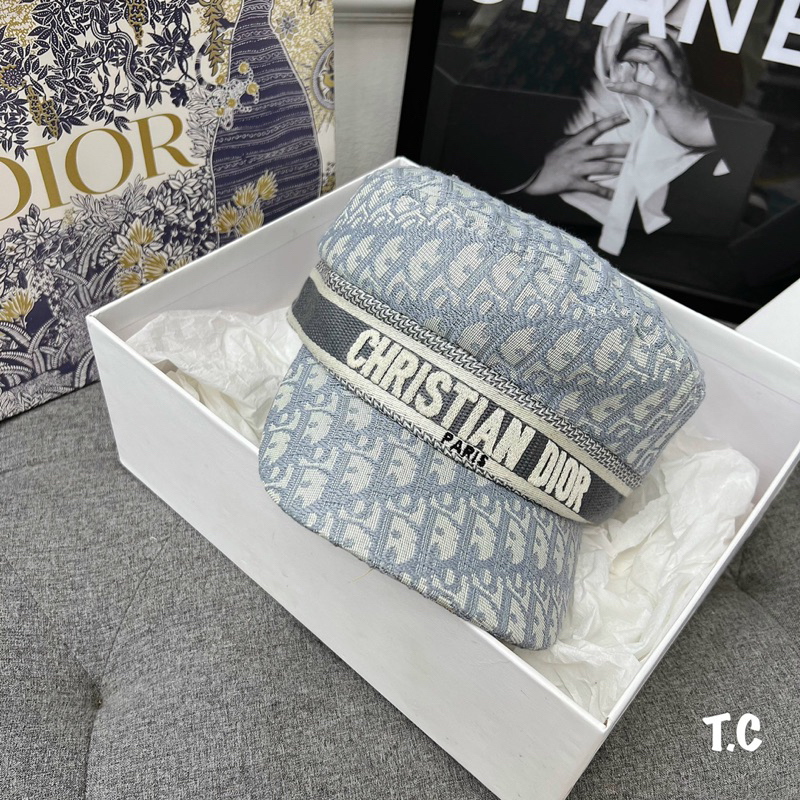 Mũ nồi, mũ beret DIO hoạ tiết, thời trang cao cấp ms14212