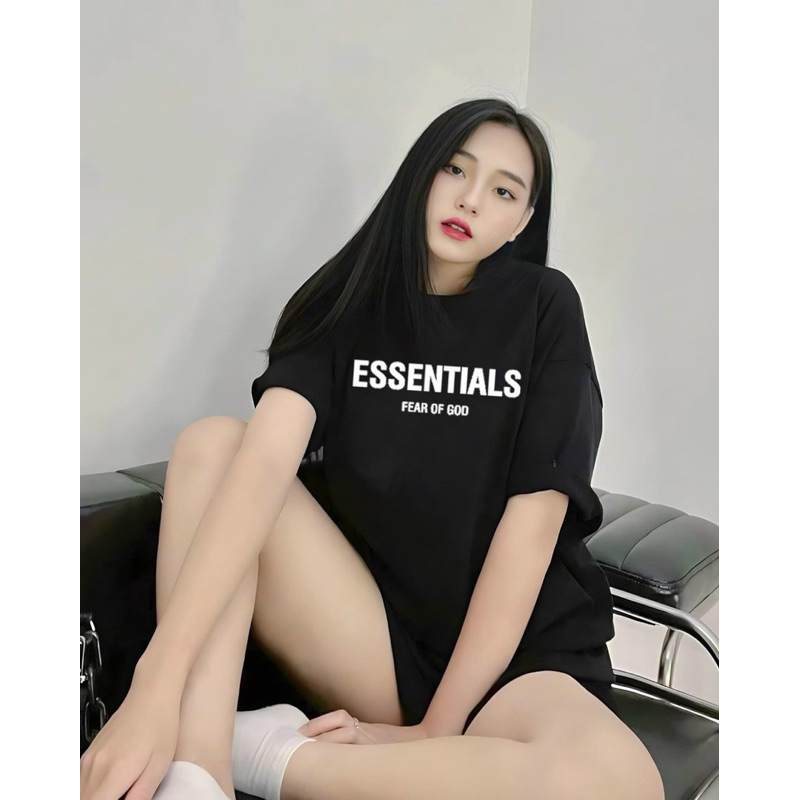 bộ Essentials cotton form rộng