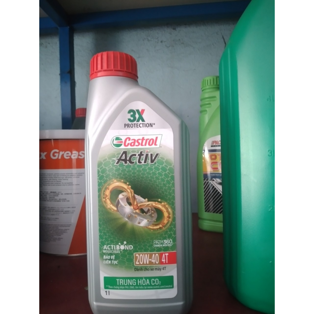 Dầu Nhớt Castrol Activ Xe Số 1 Lít