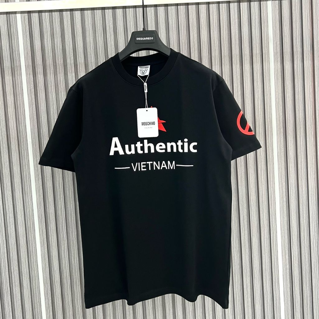 Áo Phông Nam Nữ In Chữ Authentic Ngôi Sao Việt Nam . Áo Thun Siêu Cấp Dành Cho Các Boy Phố Đi Chơi Đi Biển Cực Cháy 2023