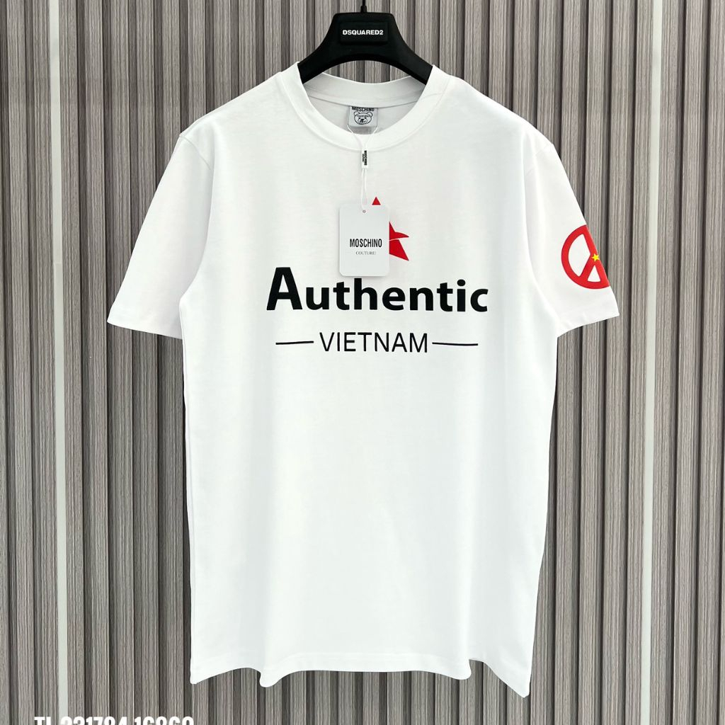 Áo Phông Nam Nữ In Chữ Authentic Ngôi Sao Việt Nam . Áo Thun Siêu Cấp Dành Cho Các Boy Phố Đi Chơi Đi Biển Cực Cháy 2023