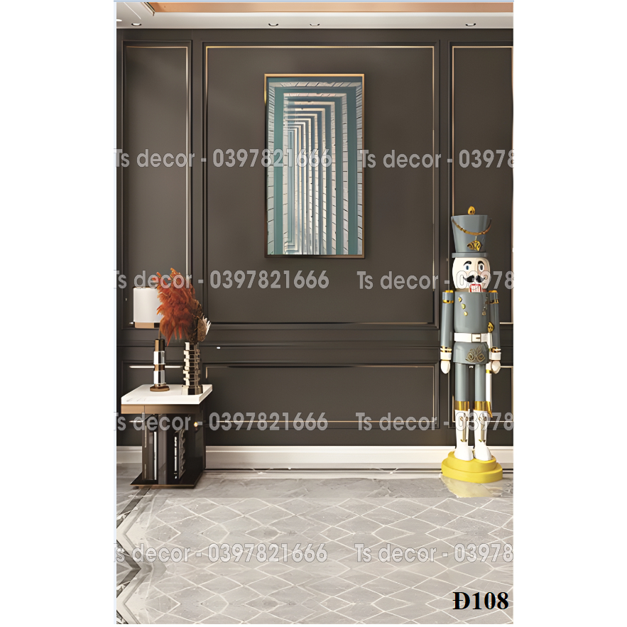 Phông nền/Background Livestream, Trang trí tông màu huyền bí, sang trọng