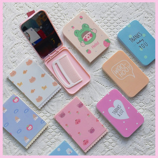 Gương Mini Kèm Lược Tiện Dụng Bosnic