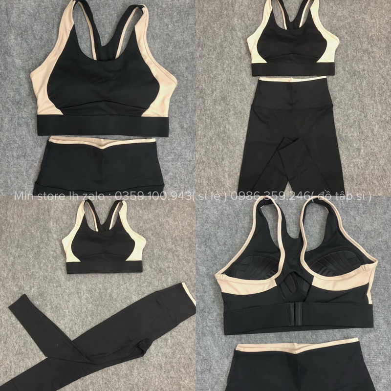 SET BỘ ĐỒ TẬP GYM YOGA LULU NỮ