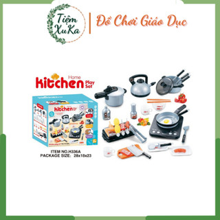 Bộ đồ chơi nấu ăn 36 món- bộ đồ chơi nhà bếp cho bé nấu ăn