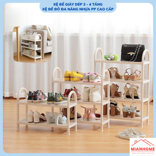 Kệ để giày dép đa năng, giá đựng giày dép nhiều tầng chất liệu nhựa PP cao cấp