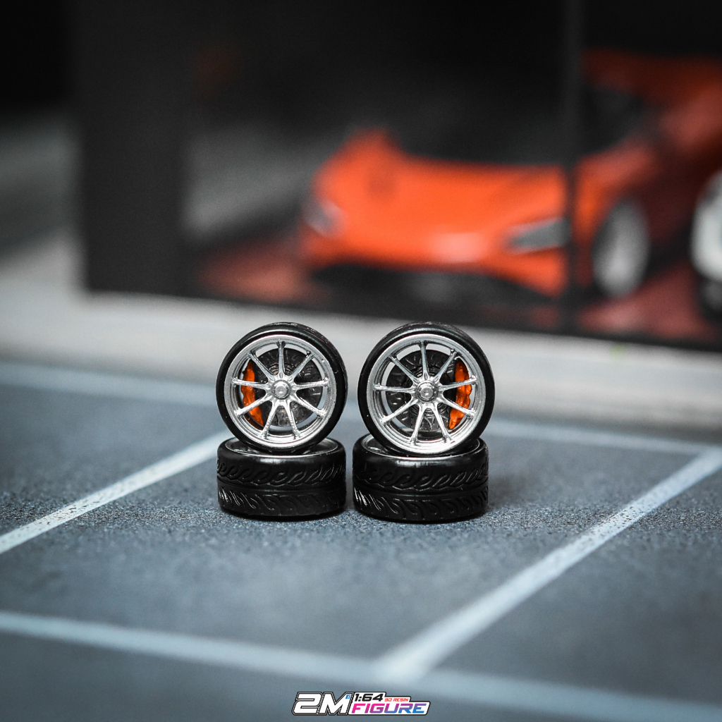 Mâm xe 1/64 10-10.5MM 3D RESIN