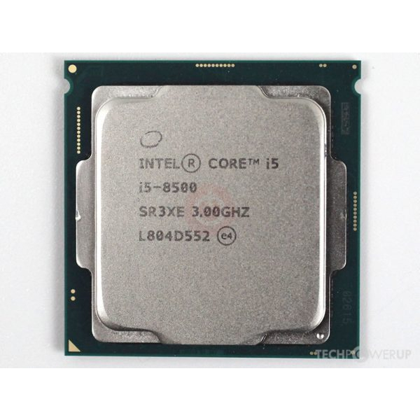 CPU SK 1151v2 Intel Core i5-8500 (Bảo hành 3 năm)