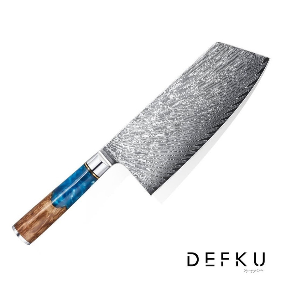 Bộ Dao Damacus 3 Món Full Hộp Gỗ,Loại Thép Damacus 67 lớp, Lõi thép VG10 Carbon Cao Cấp.