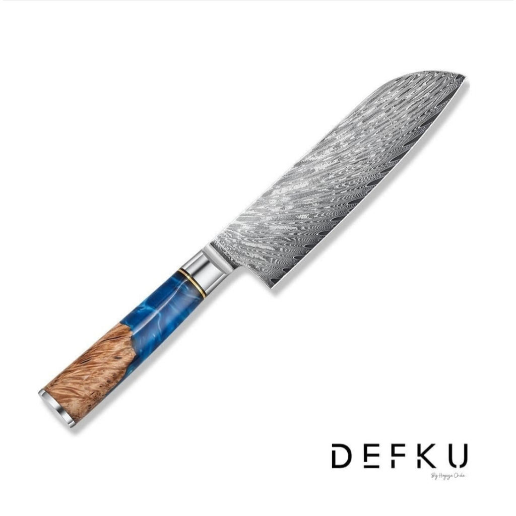 Bộ Dao Damacus 3 Món Full Hộp Gỗ,Loại Thép Damacus 67 lớp, Lõi thép VG10 Carbon Cao Cấp.