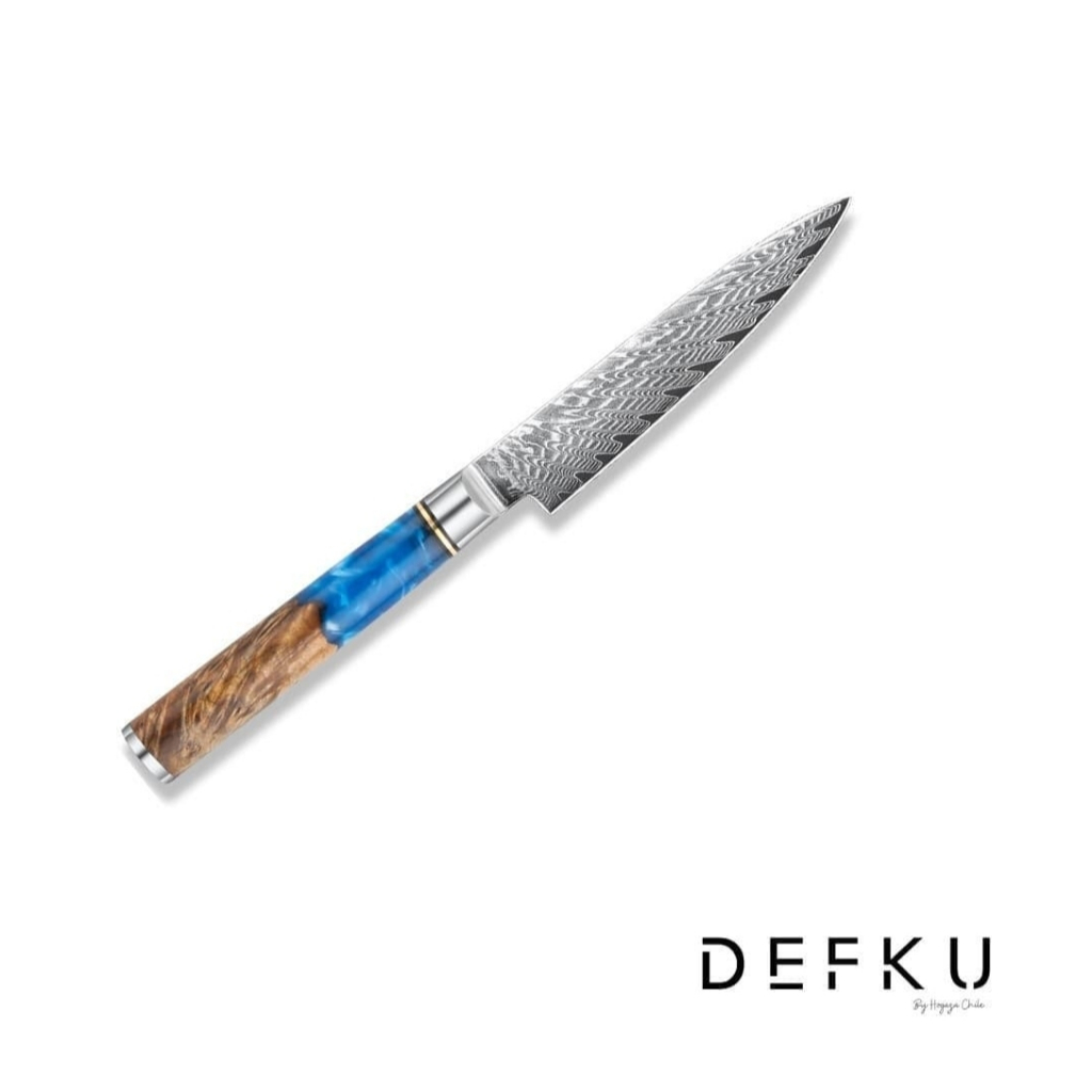 Bộ Dao Damacus 3 Món Full Hộp Gỗ,Loại Thép Damacus 67 lớp, Lõi thép VG10 Carbon Cao Cấp.