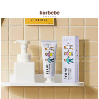 Kem đánh răng cho bé Perhe Toothpaste Hàn Quốc 80g