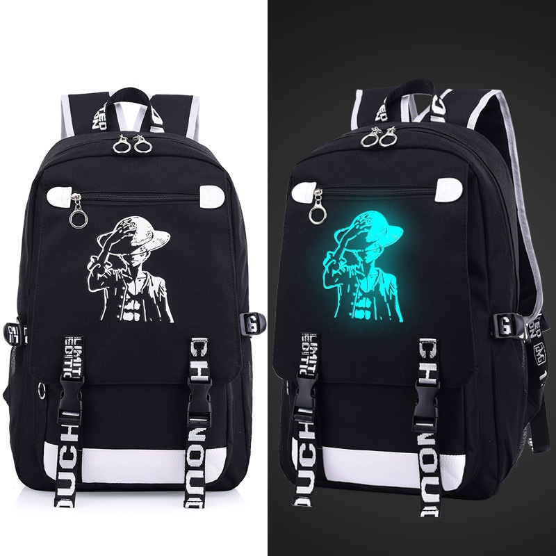 Balo sinh viên phát sáng dạ quang ban đêm cho cả Nam và Nữ Phong Cách Cá Tính - Tặng Khóa ChốngTrộm