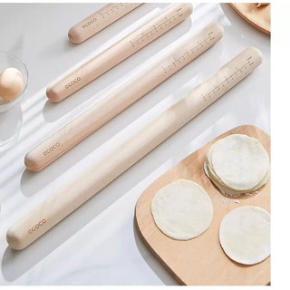 Cán lăn bột bánh gỗ ecoco 2 cỡ