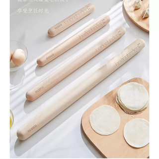 Cán lăn bột bánh gỗ ECOCO 2 cỡ