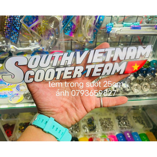 Tem southvietnam trong suốt