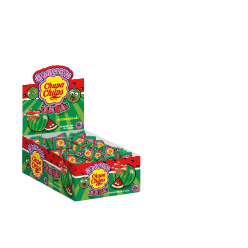 Kẹo Sing Gum Thổi Big Babol Shapeez Dưa Hấu 370g(Hộp 74 viên*5g)