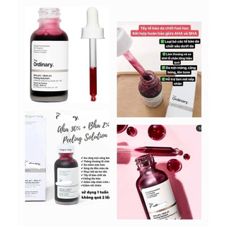 Serum Peel Da The Ordinary AHA 30% + BHA 2% Peeling Solution 30Ml