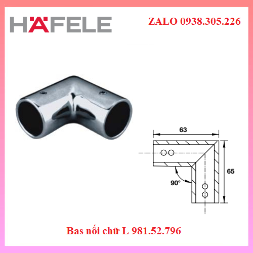 Bas nối chữ L-981.52.796