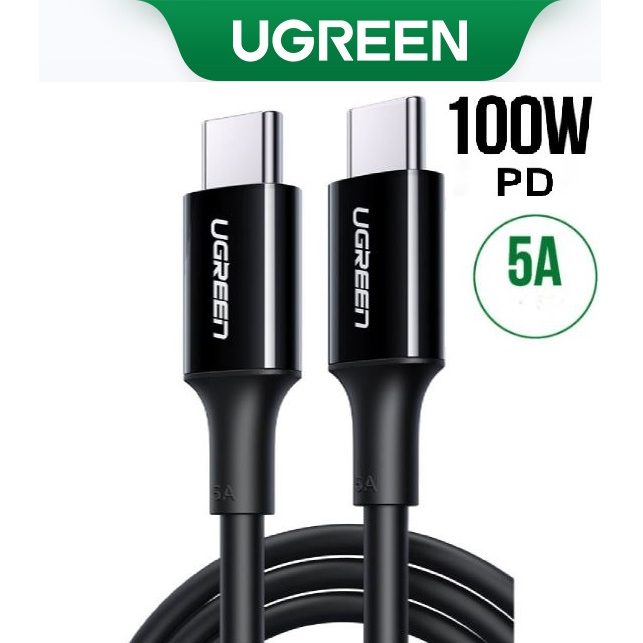 Dây cáp sạc nhanh UGREEN PD 100W 5A - QC4.0/3.0  USB Type-C