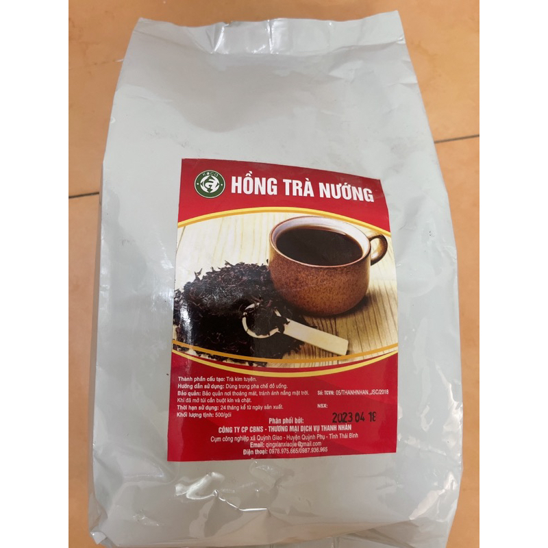 Hồng trà Nướng koca túi bạc 500g