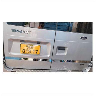 Chỉ INOX viền cửa sau FORD Transit