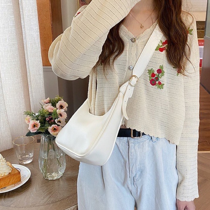 Túi da đeo chéo basic DT065