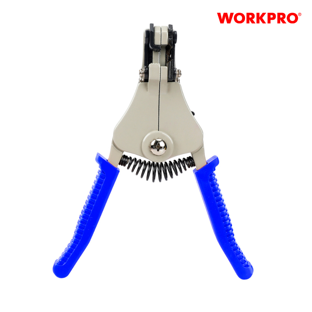 Kìm tuốt dây tự động, kích thước 168mm (6-1/2 inches)  Workpro WP291006 Chính hãng