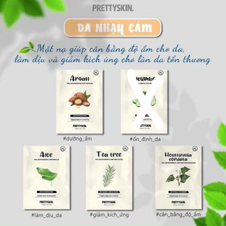 Mặt nạ giấy Pretty Skin Total Solution Essential Sheet Mask 23g