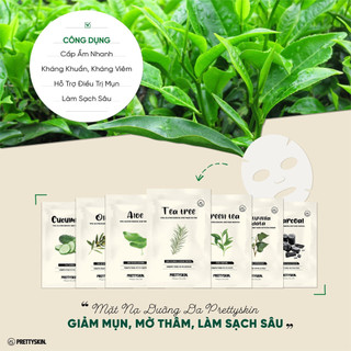 Mặt nạ giấy Pretty Skin Total Solution Essential Sheet Mask 23g