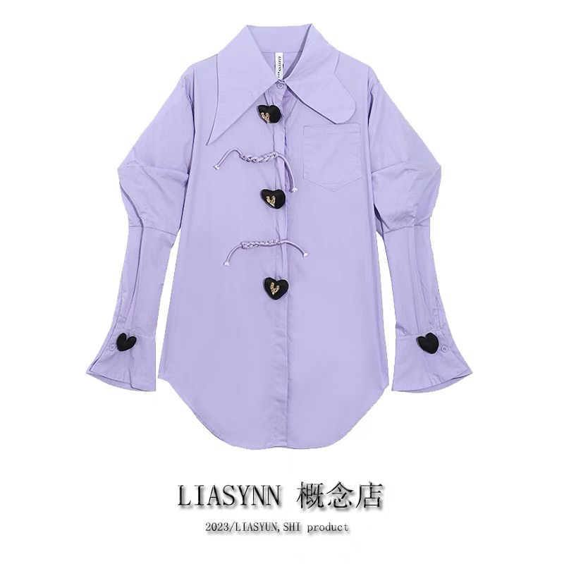 Áo sơ mi thiết kế LIASYNN 2023