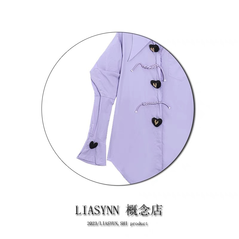 Áo sơ mi thiết kế LIASYNN 2023