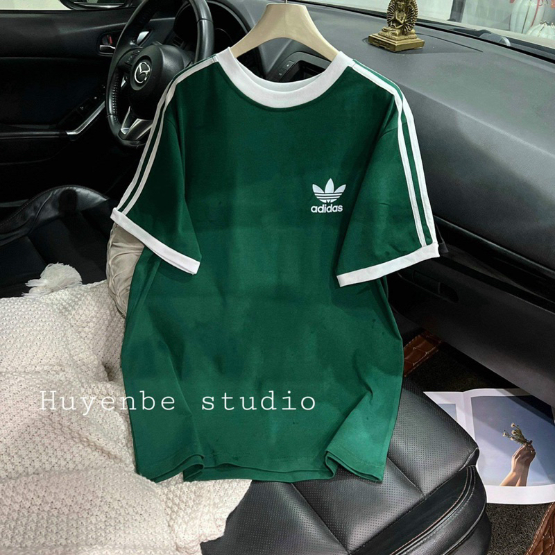 Áo Thun Phông ADIDAS chất cotton Tàu mát dáng Rộng hàng có sẵn-Kèm ảnh thật