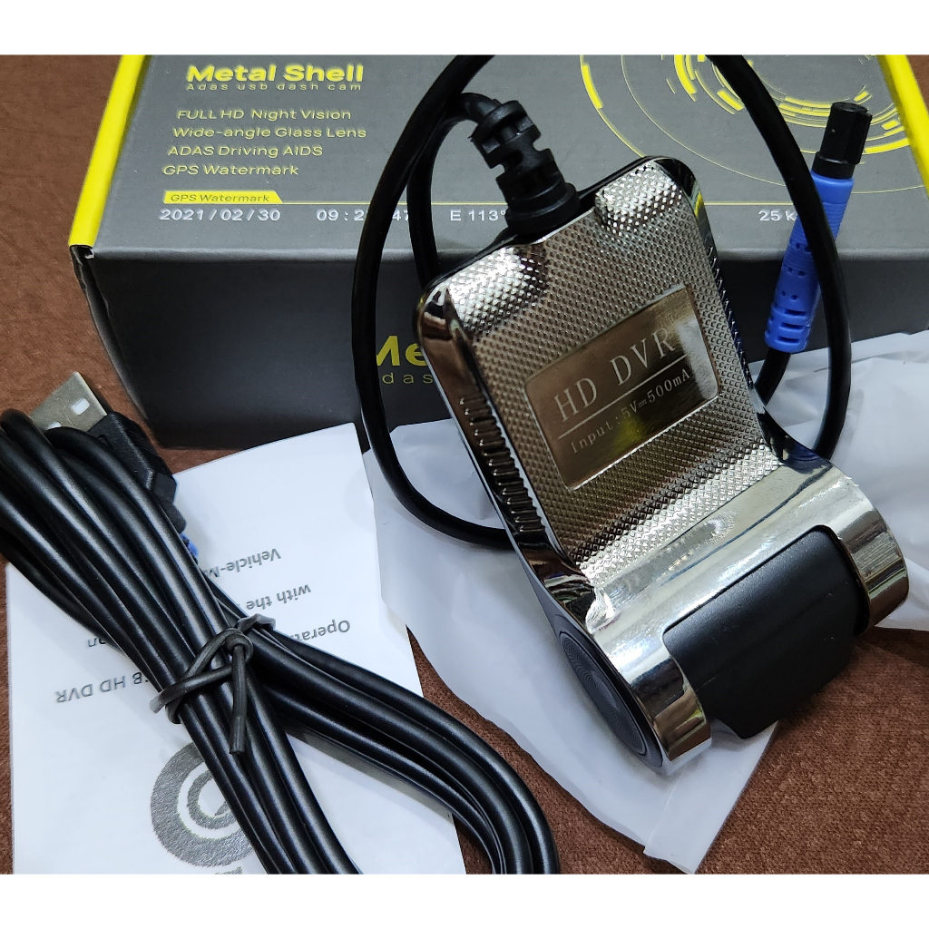 Bộ Camera Hành Trình Camera U2 Pro Tích Hợp Màn Hình Android Sắc Nét Full HD 1080p cho ôtô- Kết nối cổng USB