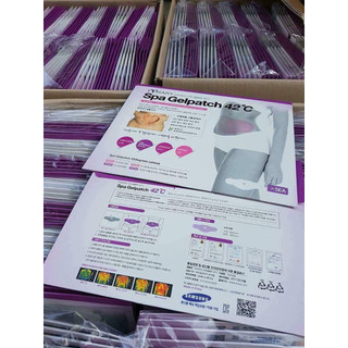 Miếng Dán Tan Mỡ Bụng Spa Gel Patch 42°C - Full Gói (5 Miếng)