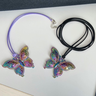Vòng cổ chunky butterfly bướm to moonfire