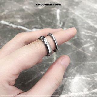Nhẫn Bạc Trơn Basic Size 2MM Unisex - THÉP KHÔNG GỈ - N034