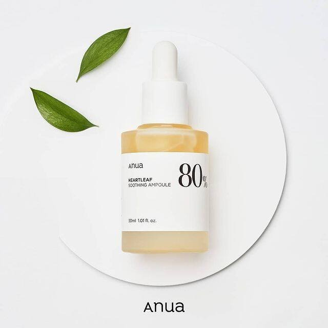 Tinh chất dấp cá giảm mụn Anua Heartleaf 80% Ampoule 30ml