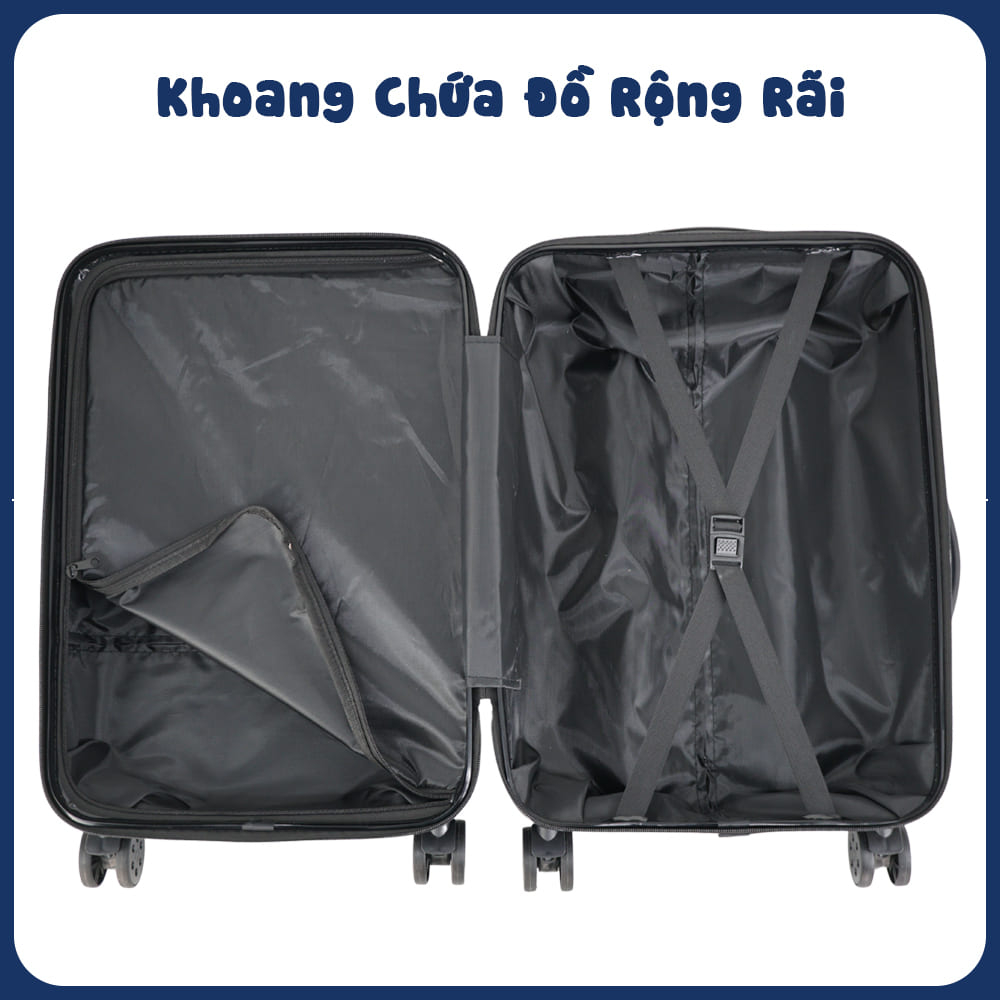 Bộ 2 vali du lịch i'mmaX Z1100 size 20inch và 24inch