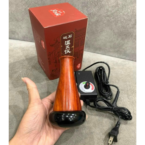 Máy massage đá nóng massage, điều chỉnh nhiệt độ, thư giãn, giảm đau nhức