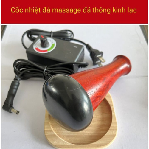 Máy massage đá nóng massage, điều chỉnh nhiệt độ, thư giãn, giảm đau nhức