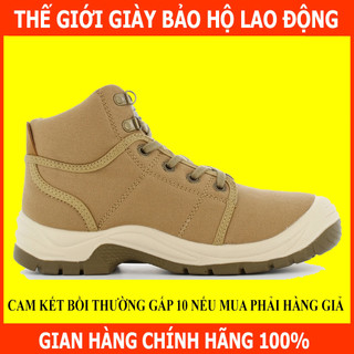 Giày bảo hộ safety jogger desert 011 da chất lượng cao, đế chống đâm xuyên, va đập mạnh