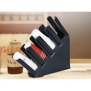 Kệ Úp Ly Xéo 4 Ngăn Cao Cấp [ Nâu, Đen, Đỏ, Xanh Lá]