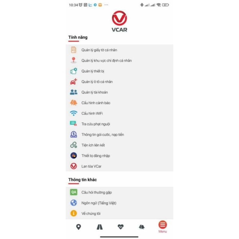 Thiết bị Vcar Viettel