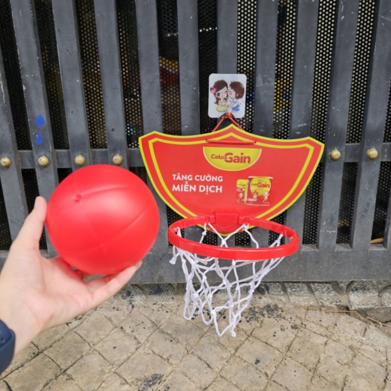 Đồ chơi bóng rỗ quà tặng sữa vitadaily