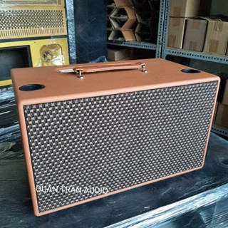 Vỏ Thùng Loa Kéo Bass 16 Đôi ( Bọc Da + Lưới Vải )